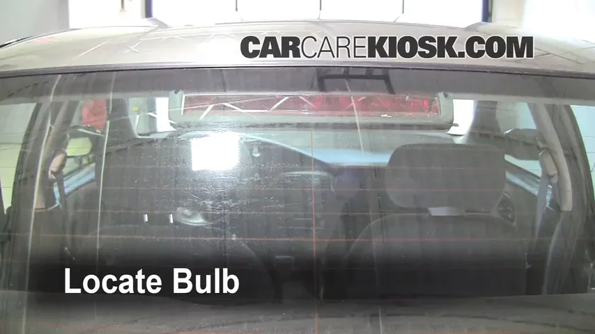 2000 Saturn SL 1.9L 4 Cyl. Lights Center Brake Light (replace bulb)